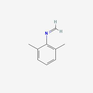 molecular formula C9H11N B3051638 Methanimine, N-(2,6-dimethylphenyl)- CAS No. 35203-02-2