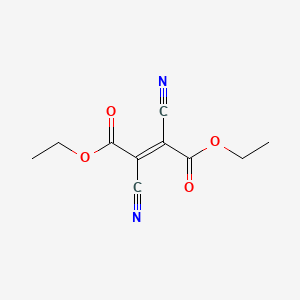 molecular formula C10H10N2O4 B3051644 Diethyl 2,3-dicyanofumarate CAS No. 35234-88-9