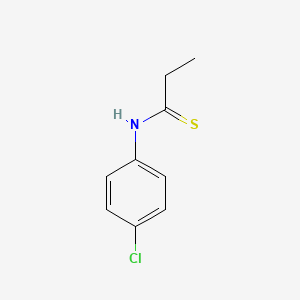 N-(4-chlorophenyl)propanethioamide