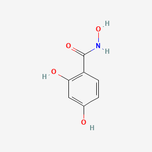molecular formula C7H7NO4 B3051653 N,2,4-Trihydroxybenzamide CAS No. 35318-15-1