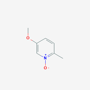 molecular formula C7H9NO2 B3051682 5-methoxy-2-methylpyridin-1-ium-1-olate CAS No. 35392-66-6
