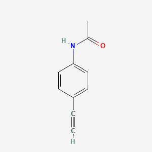 molecular formula C10H9NO B3051689 N-(4-ethynylphenyl)acetamide CAS No. 35447-83-7