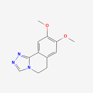 5,6-Dihydro-8,9-dimethoxy-1,2,4-triazolo(3,4-a)isoquinoline