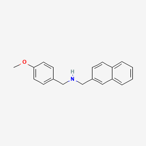 (4-Methoxybenzyl)(2-naphthylmethyl)amine