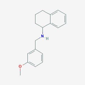 (3-Methoxybenzyl)1,2,3,4-tetrahydronaphthalen-1-ylamine