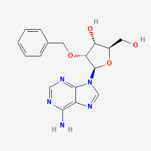 molecular formula C17H19N5O4 B3051731 Adenosine, 2'-O-(phenylmethyl)- CAS No. 35638-82-5