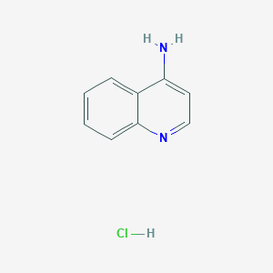 molecular formula C9H9ClN2 B3051734 Quinolin-4-amine hydrochloride CAS No. 35654-61-6