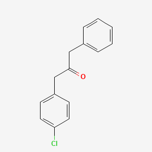 molecular formula C15H13ClO B3051746 1-(4-chlorophenyl)-3-phenylacetone CAS No. 35730-03-1
