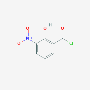 molecular formula C7H4ClNO4 B3051747 2-Hydroxy-3-nitrobenzoyl chloride CAS No. 35748-36-8