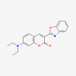 molecular formula C20H18N2O3 B3051751 EMI1 CAS No. 35773-42-3