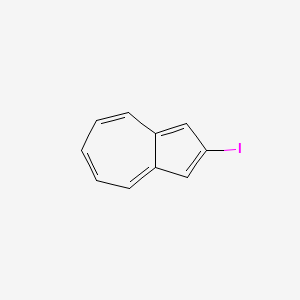 molecular formula C10H7I B3051789 2-Iodoazulene CAS No. 36044-41-4