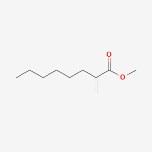 molecular formula C10H18O2 B3051812 Methyl 2-methylideneoctanoate CAS No. 3618-40-4