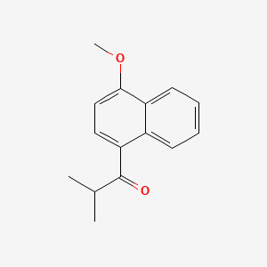 1-(4-Methoxynaphthalen-1-yl)-2-methylpropan-1-one