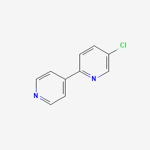 molecular formula C10H7ClN2 B3051817 5-Chloro-2,4'-bipyridine CAS No. 362045-48-5