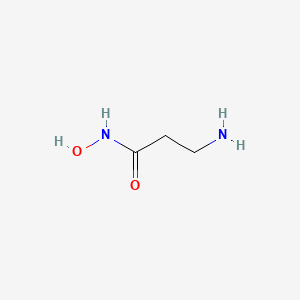 molecular formula C3H8N2O2 B3051818 3-amino-N-hydroxypropanamide CAS No. 36212-73-4