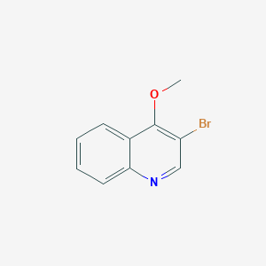 molecular formula C10H8BrNO B3051820 3-Bromo-4-methoxyquinoline CAS No. 36255-25-1