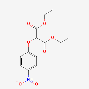 Diethyl(4-nitrophenoxy)propanedioate
