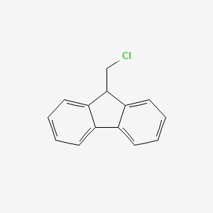 molecular formula C14H11Cl B3051839 9-(Chloromethyl)-9H-fluorene CAS No. 36375-77-6
