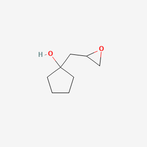 1-[(Oxiran-2-yl)methyl]cyclopentan-1-ol