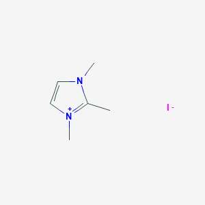 molecular formula C6H11IN2 B3051844 1,2,3-Trimethylimidazolium iodide CAS No. 36432-31-2