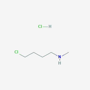 molecular formula C5H13Cl2N B3051857 1-Butanamine, 4-chloro-N-methyl-, hydrochloride CAS No. 365432-21-9
