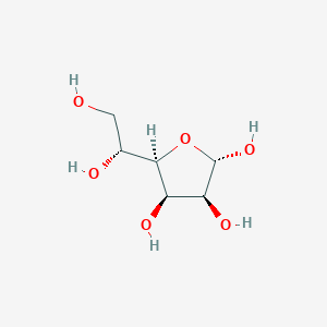 molecular formula C6H12O6 B3051858 alpha-D-mannofuranose CAS No. 36574-21-7