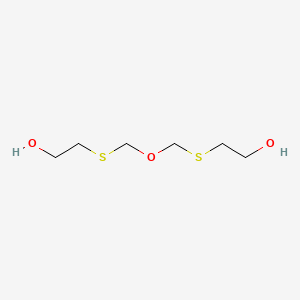 molecular formula C6H14O3S2 B3051873 Ethanol, 2,2'-[oxybis(methylenethio)]bis- CAS No. 36727-72-7