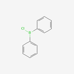 molecular formula C12H10BCl B3051883 diphenylchloroborane CAS No. 3677-81-4