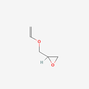 molecular formula C5H8O2 B3051885 [(Vinyloxy)methyl]oxirane CAS No. 3678-15-7