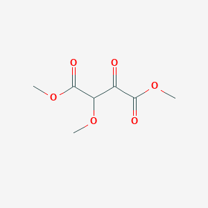 molecular formula C7H10O6 B3051887 Dimethyl 2-methoxy-3-oxosuccinate CAS No. 36797-93-0