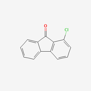 molecular formula C13H7ClO B3051891 9H-Fluoren-9-one, 1-chloro- CAS No. 36804-56-5