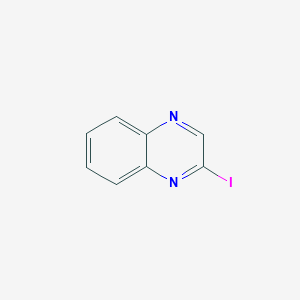 molecular formula C8H5IN2 B3051896 2-Iodoquinoxaline CAS No. 36856-92-5