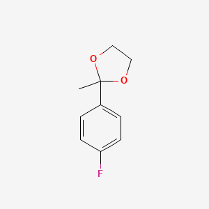 2-(4-Fluorophenyl)-2-methyl-1,3-dioxolane