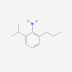 molecular formula C12H19N B3051904 2-(Propan-2-yl)-6-propylaniline CAS No. 368891-63-8