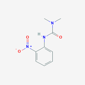 molecular formula C9H11N3O3 B3051905 3,3-Dimethyl-1-(2-nitrophenyl)urea CAS No. 36894-29-8