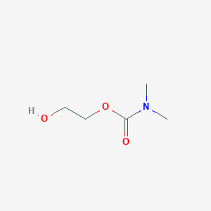 molecular formula C5H11NO3 B3051911 2-Hydroxyethyl dimethylcarbamate CAS No. 3694-86-8