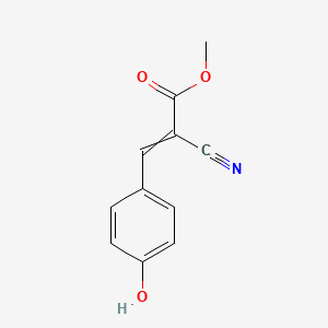 2-Propenoic acid, 2-cyano-3-(4-hydroxyphenyl)-, methyl ester