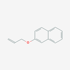 molecular formula C13H12O B3051915 Naphthalene, 2-(2-propenyloxy)- CAS No. 3698-15-5