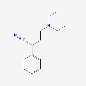 4-(Diethylamino)-2-phenylbutyronitrile