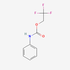 2,2,2-trifluoroethyl N-phenylcarbamate