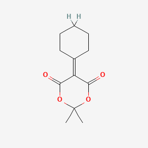 5-Cyclohexylidene-2,2-dimethyl-1,3-dioxane-4,6-dione