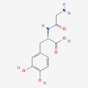 L-Tyrosine, N-glycyl-3-hydroxy-