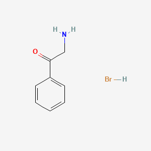 Ethanone, 2-amino-1-phenyl-, hydrobromide