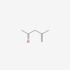 molecular formula C6H10O B3051965 4-Penten-2-one, 4-methyl- CAS No. 3744-02-3