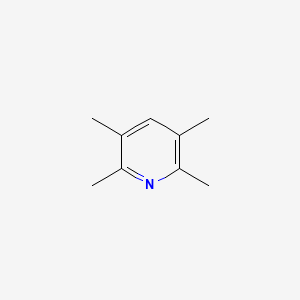 molecular formula C9H13N B3051974 2,3,5,6-Tetramethylpyridine CAS No. 3748-84-3