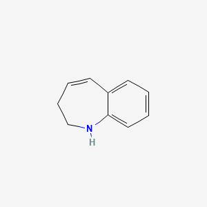 molecular formula C10H11N B3051976 2,3-Dihydro-1H-benzo[b]azepine CAS No. 3749-12-0