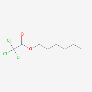 molecular formula C8H13Cl3O2 B3051987 Hexyl trichloroacetate CAS No. 37587-86-3