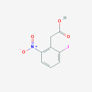 (2-Iodo-6-nitrophenyl)acetic acid