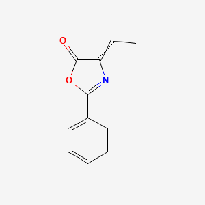 5(4H)-Oxazolone, 4-ethylidene-2-phenyl-