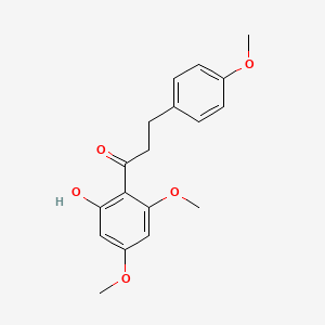 molecular formula C18H20O5 B3052017 Flavokawin A CAS No. 3791-75-1